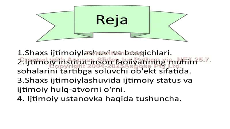 Shaxs ijtimoiylashuvi va ijtimoiy xulq-atvor 2