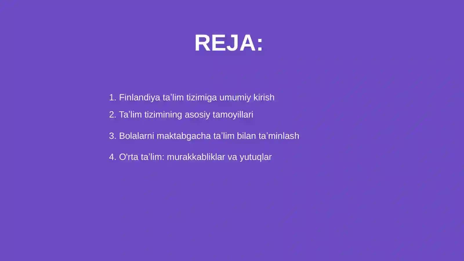 Finlandiya taʼlim tizimi 2
