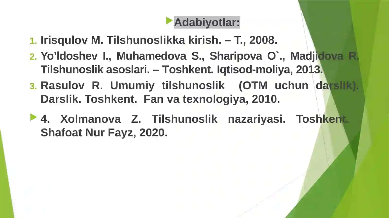 Tilshunoslik nazariyasi 2