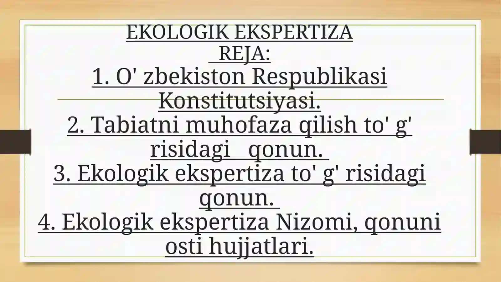 EKOLOGIK EKSPERTIZA 2
