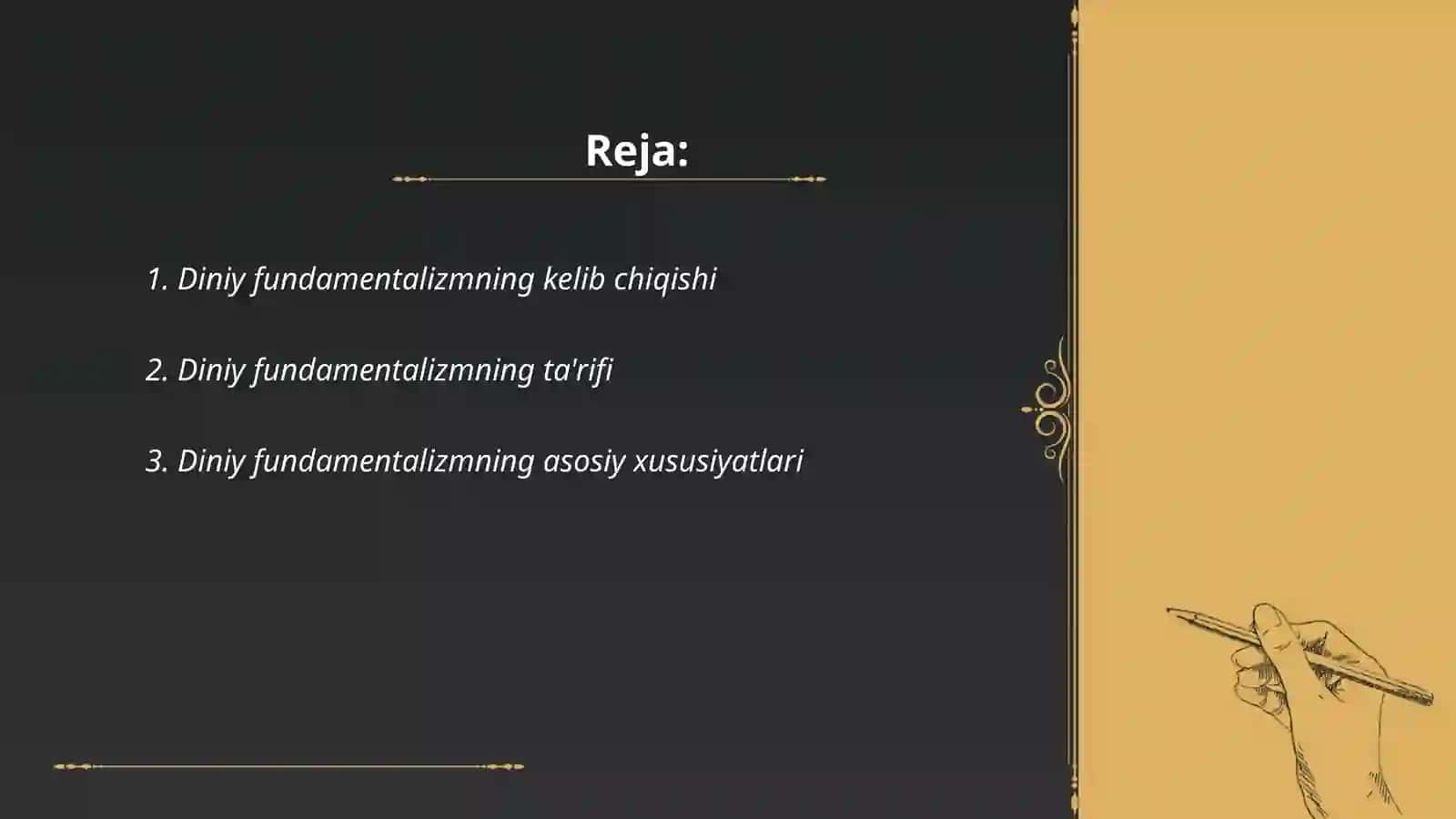 Diniy fundamentalizm tarixi va rivojlanish bosqichlari 2