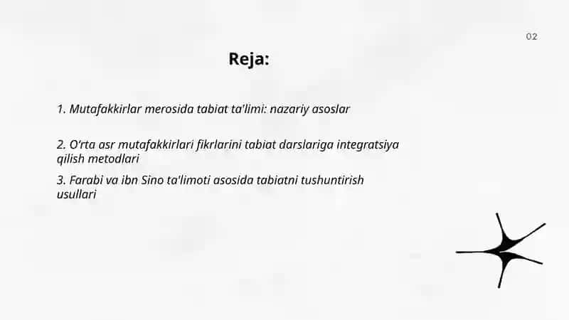 Mutafakkirlar merosida tabiat ta'limi: nazariy asoslar 2