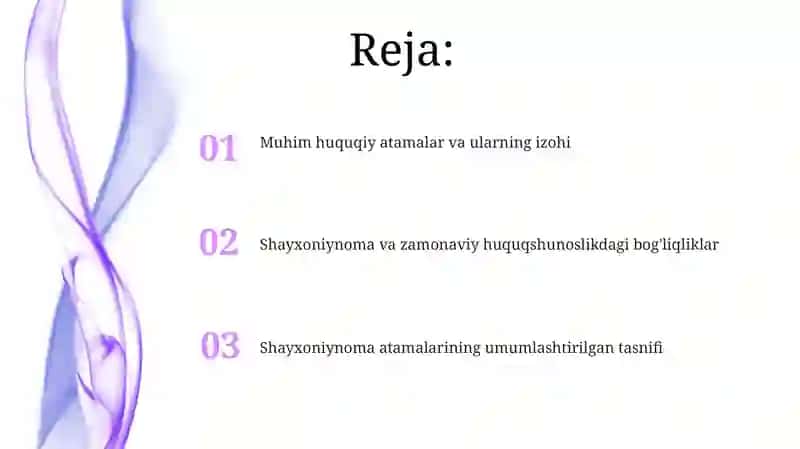 Shayboniynoma asaridagi terminlar 2