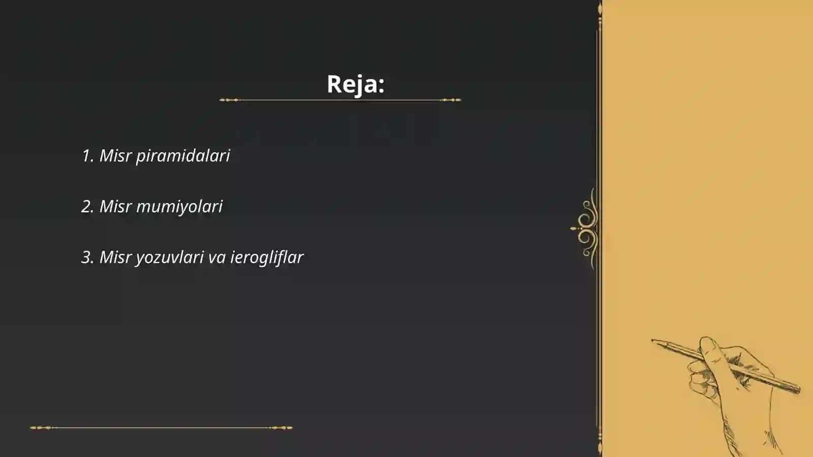 Misr arxeologiyasi 2