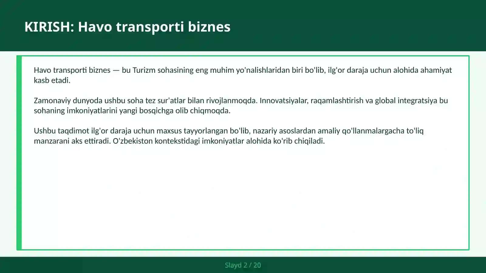Havo transporti biznes 2