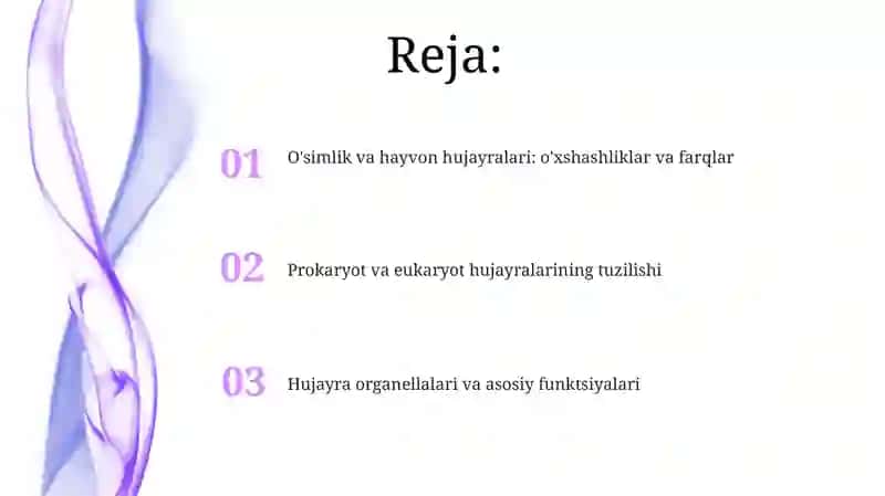 O'simlik va hayvon hujayralari: o'xshashliklar va farqlar 2