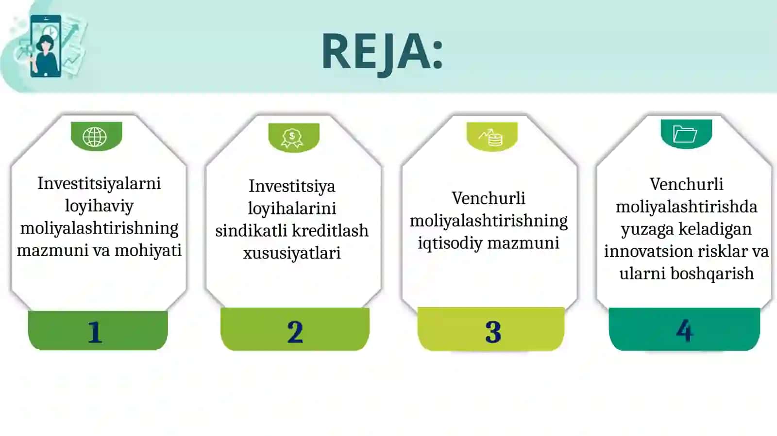 Investitsiyalarni loyihaviy moliyalashtirish 2