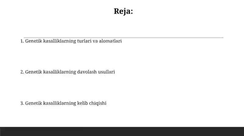 Genetik kasalliklar 2