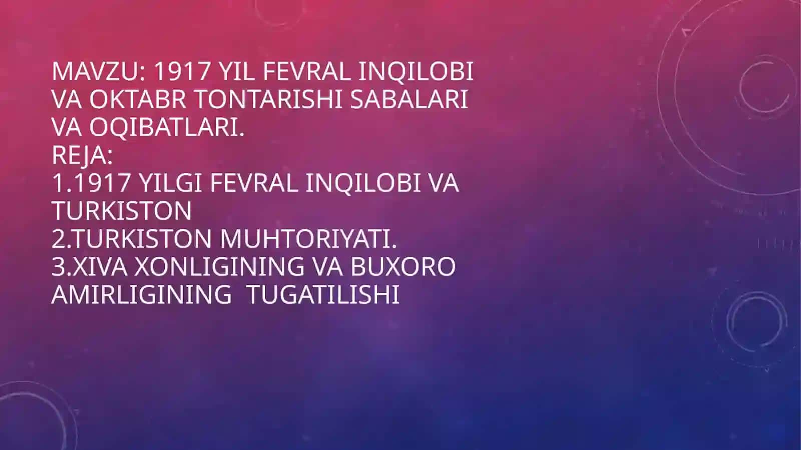 1917 yil fevralin qilobi va oktabr inqilobi tarixi 2