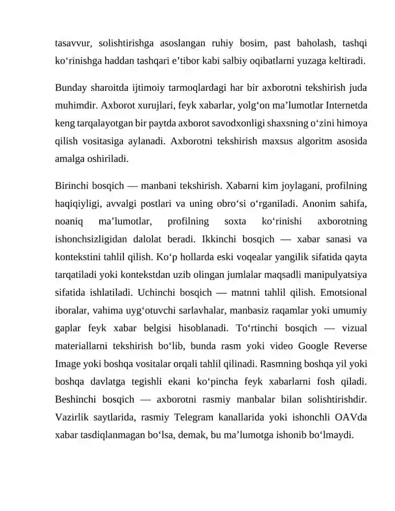 Internet, virtual va vizual olamning shaxsga ta’siri 2