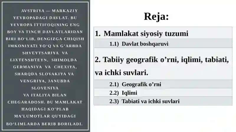 Avstriya federal respublikasi 2