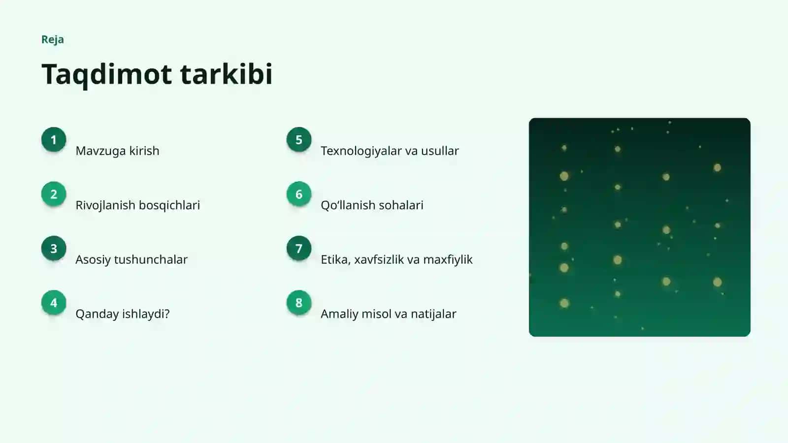 SUNʼIY INTELLEKT • PROFESSIONAL TAQDIMOT 2