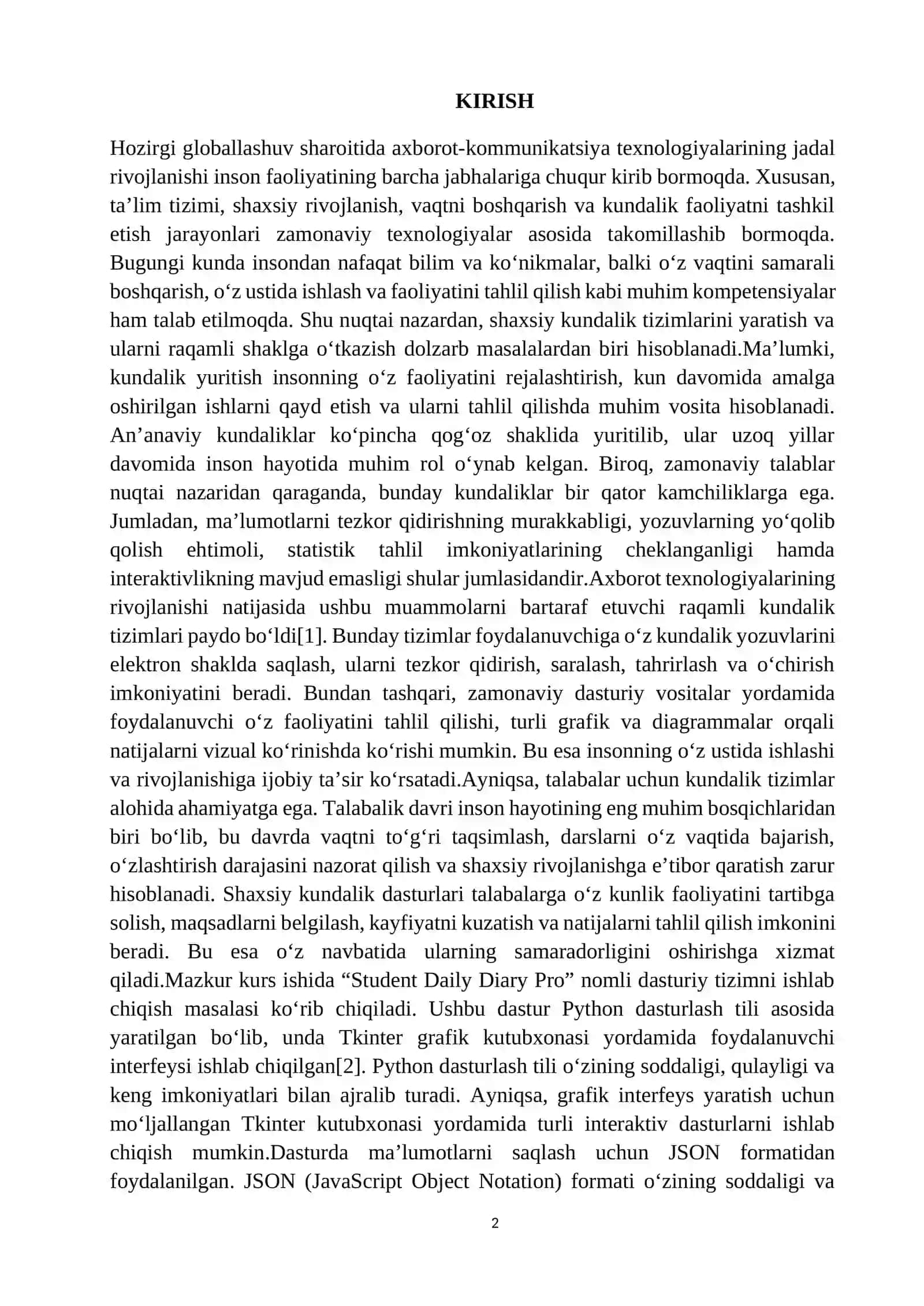 STUDENT DAILY DIARY PRO 2
