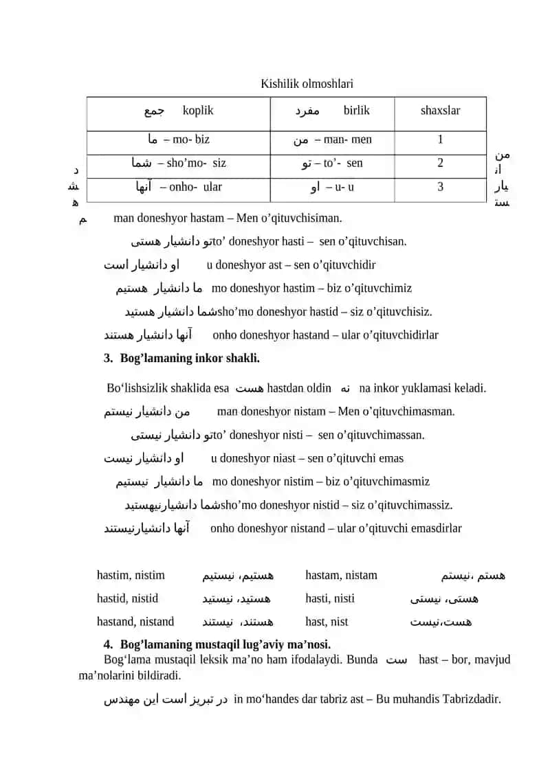 AST BOG`LAMASINING TUSLANISHI 2