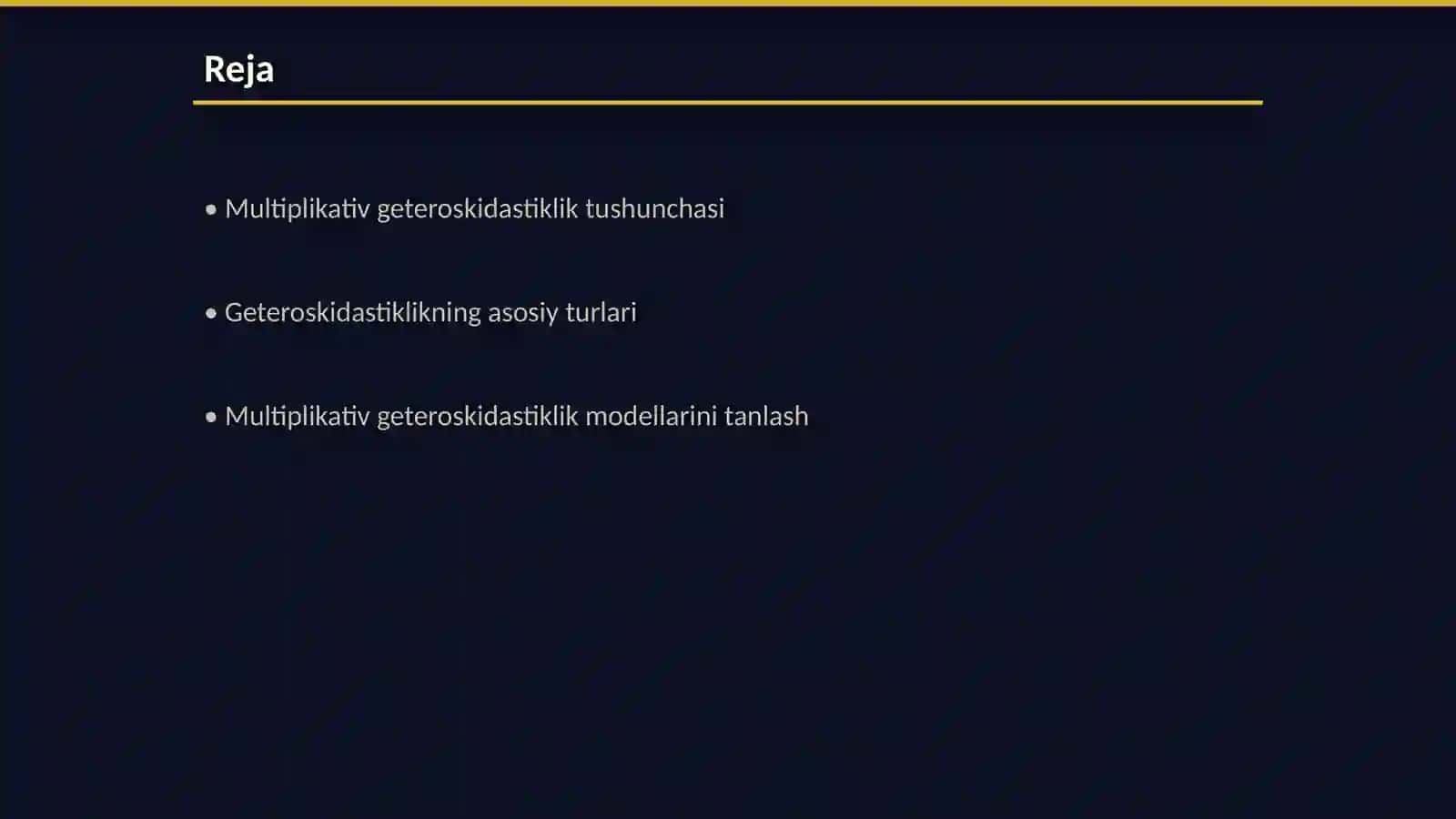 Multiplikativ geteroskidastiklik 2