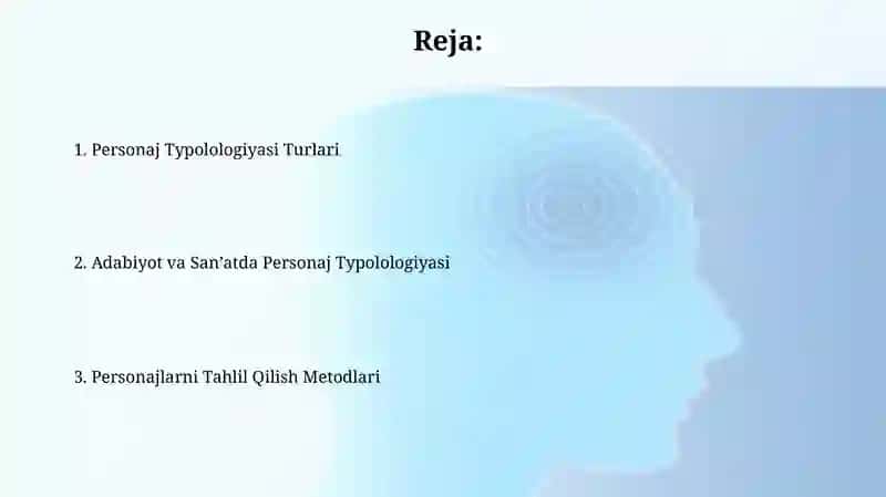Xarakter tipologiyasi 2