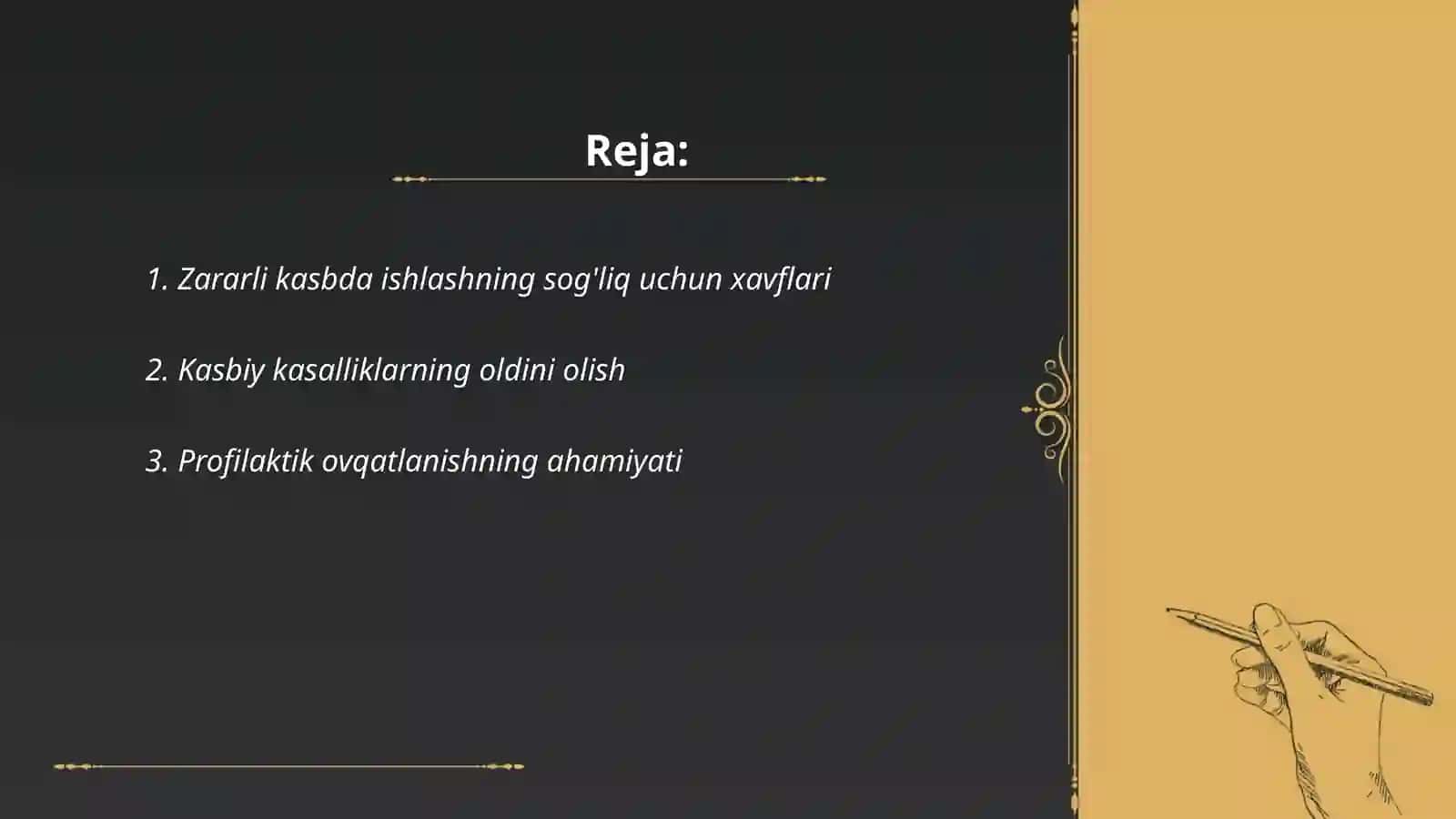 Davolovchi profilaktik ovqatlanish tushuncha 2