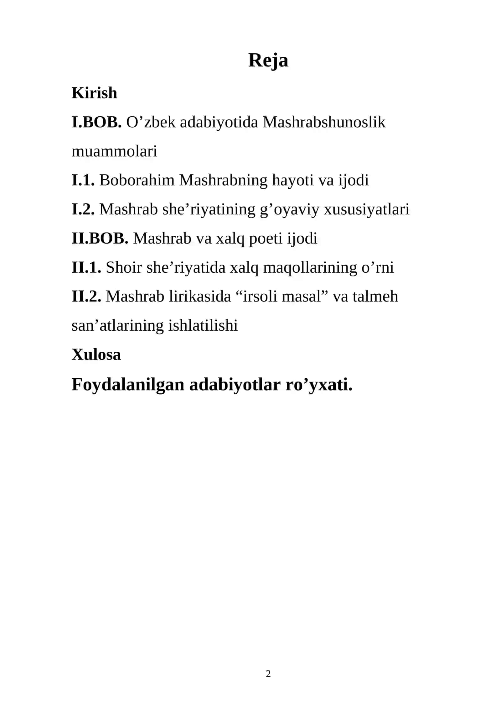 Mashrab she’riyati va xalq og’zaki ijodi 2
