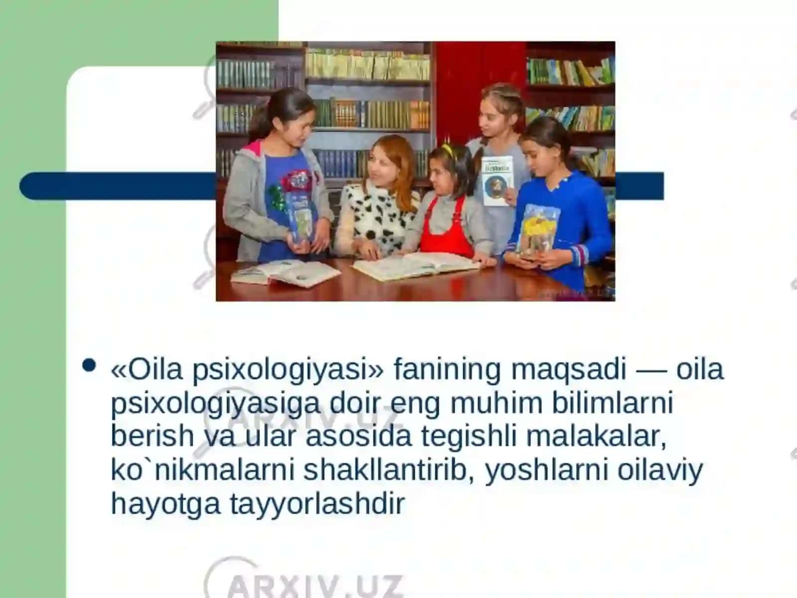 OILA PSIXOLOGIYASI 2
