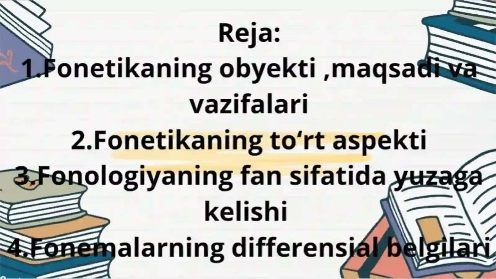 Fonetika va fonologiya 2