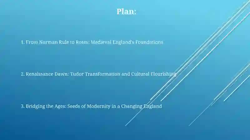 The historical background of Medieval and Renaissance England 2