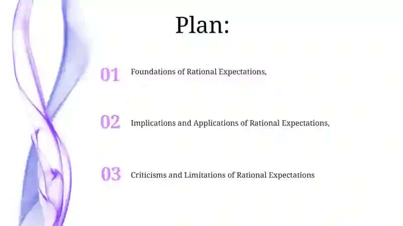 The theory of Rational expectations 2