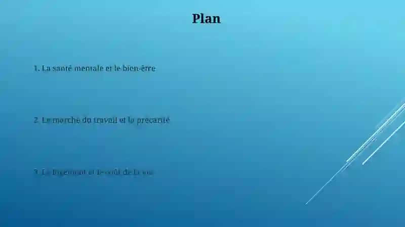 Les problèmes des jeunes français 2