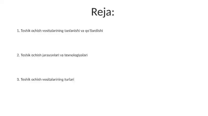 Teshiklarga ishlov beruvchi asboblar 2