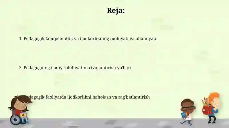 Pedagogik kompetentlik va ijodkorlik 2