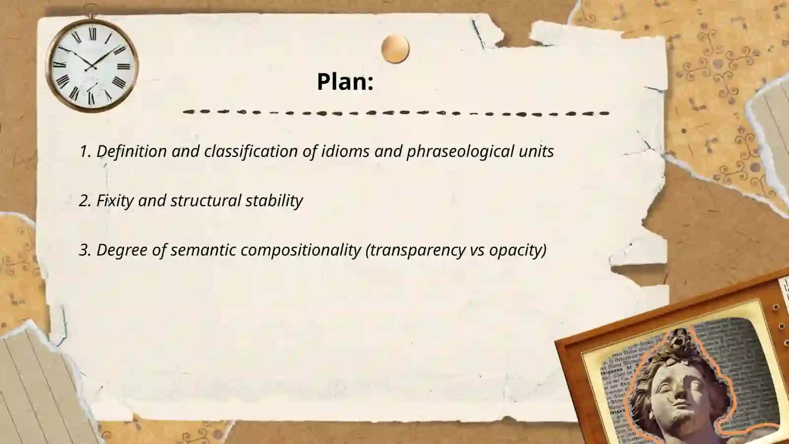 Idioms and Phraseological Units: Typical Features 2
