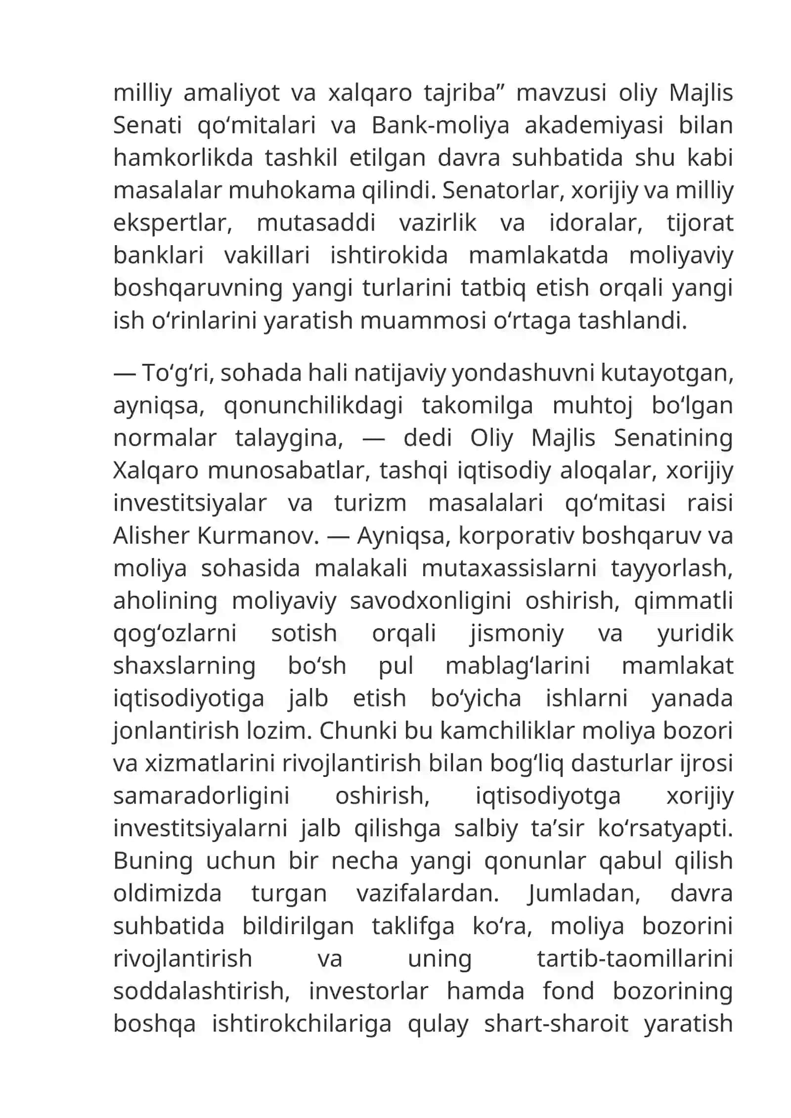Moliya Bozori Likvidligi 2