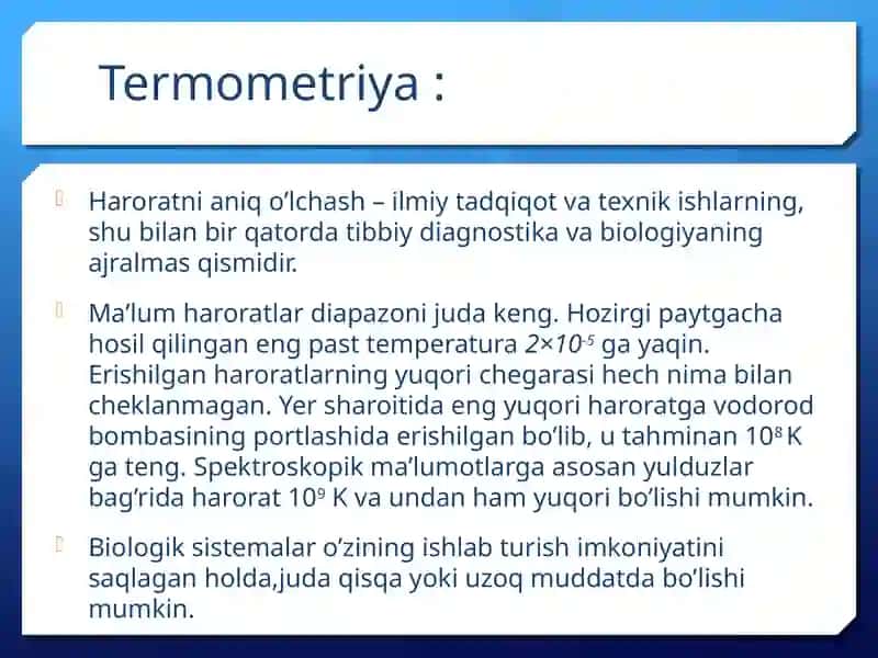 Termometriya 2
