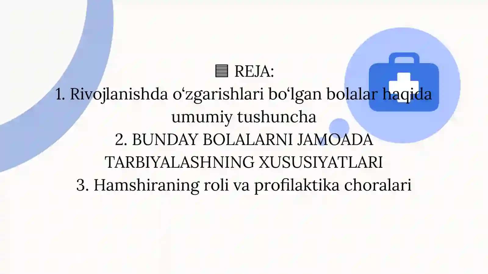 Rivojlanishda oʻzgarishlar bolaning tarbiyasi 2