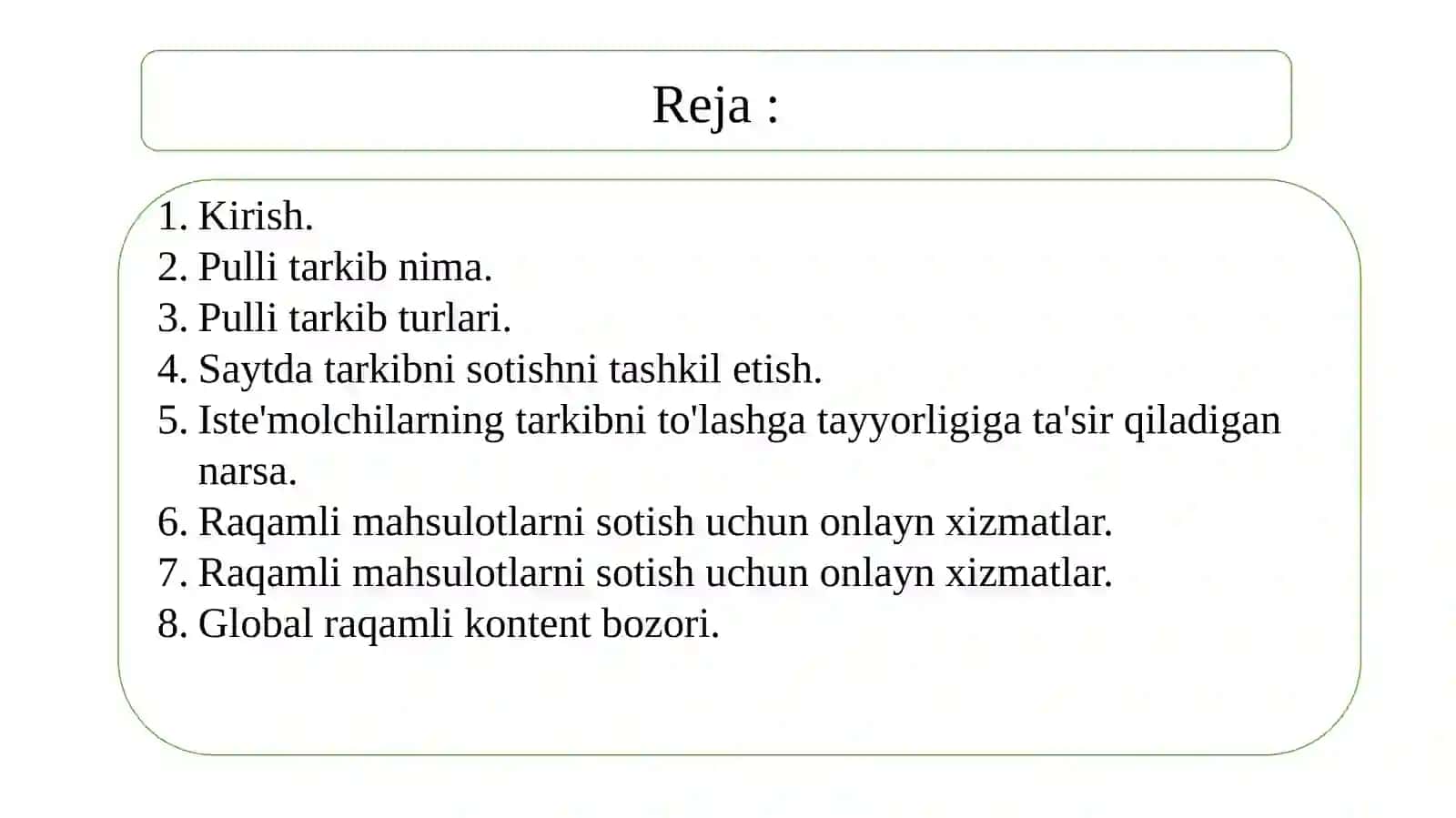 Raqamli kontentni yaratish 2