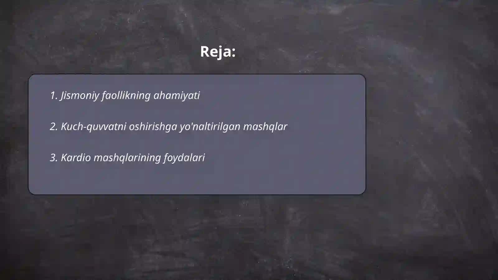 Rivojlantiruvchi mashqlar 2