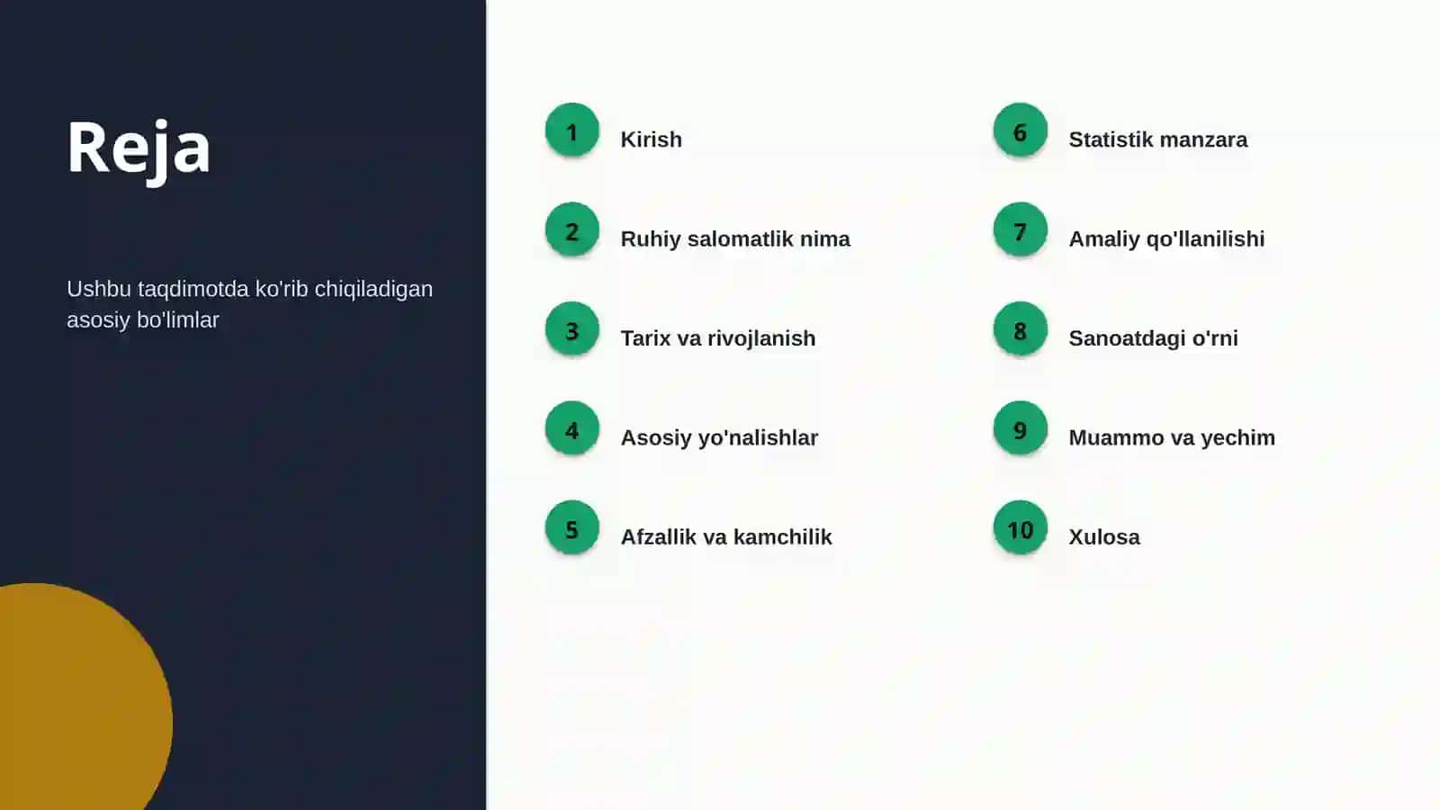 Ruhiy salomatlik 2
