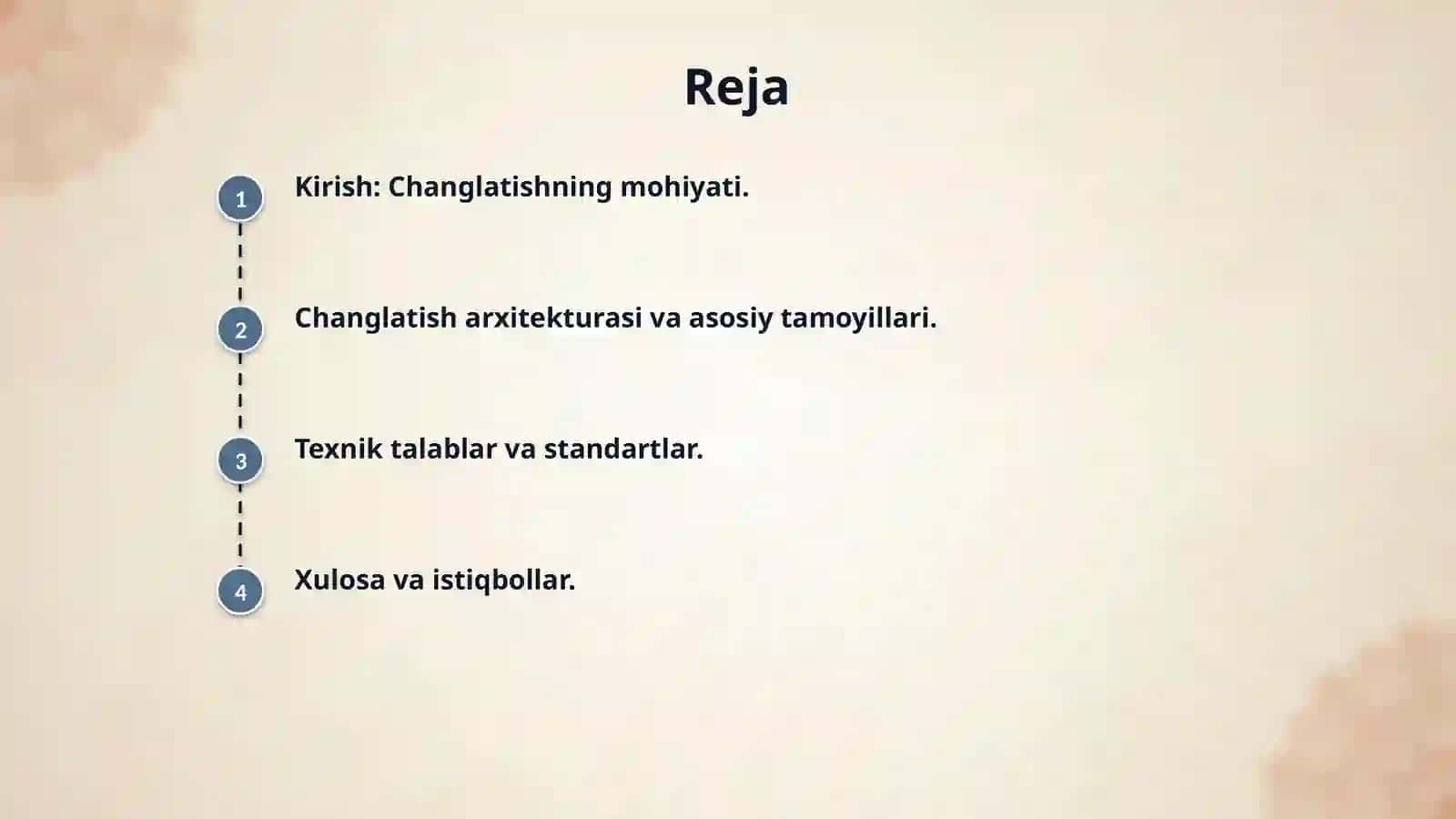 Changlatish texnologiyasi va texnik talablari 2
