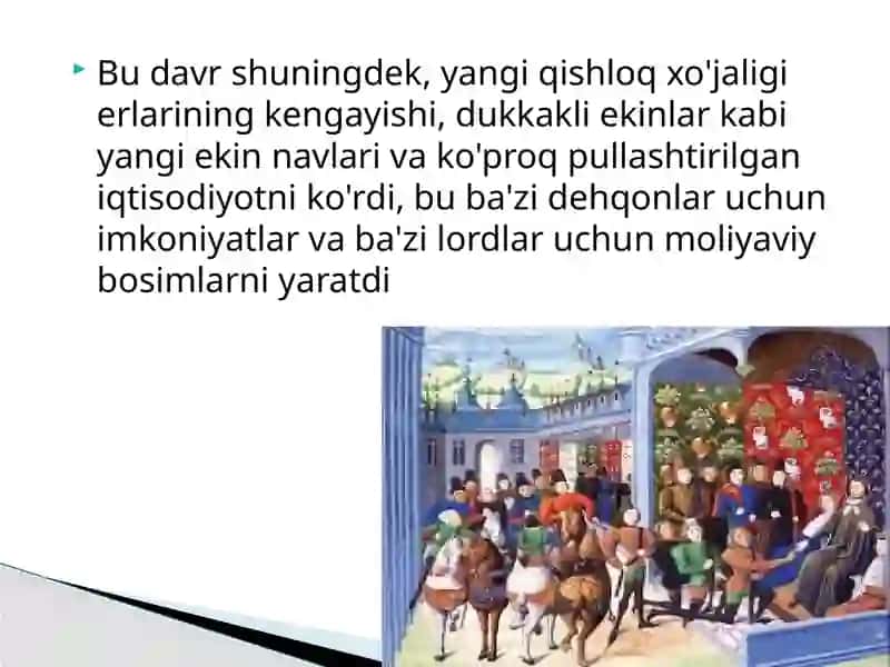 Rivojlanish o‘rta asrlarda Fransiya va Angliya 2