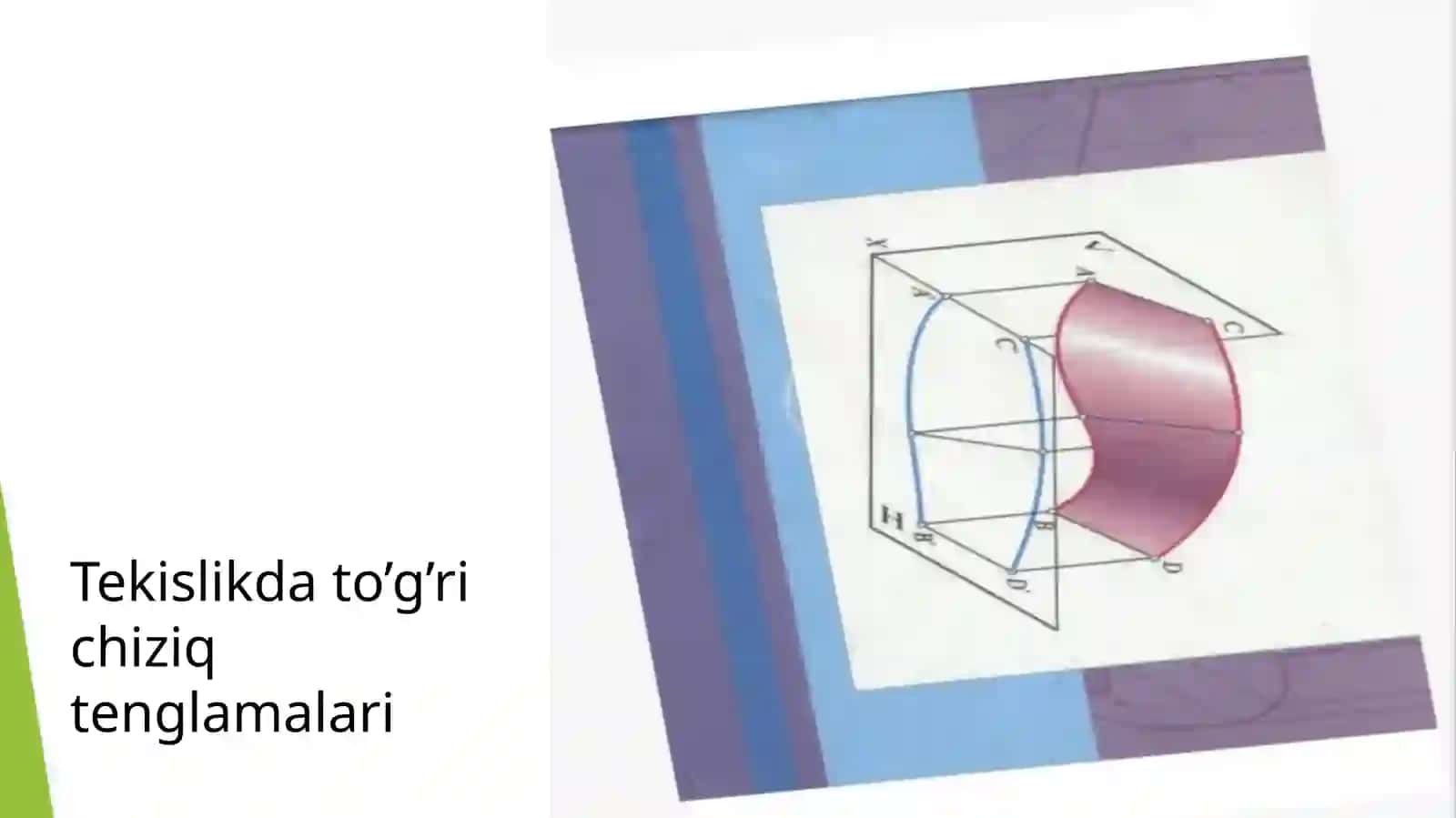 Tekislikda to’g’ri chiziq tenglamalari 2