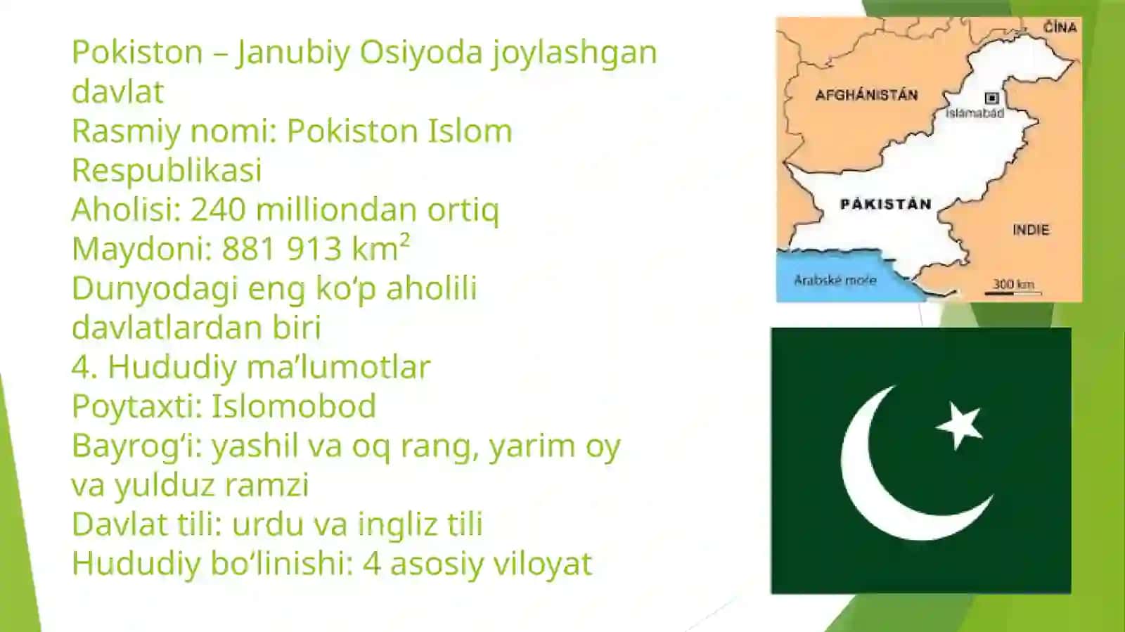 Pokistonning Ijtimoiy Sohalari 2