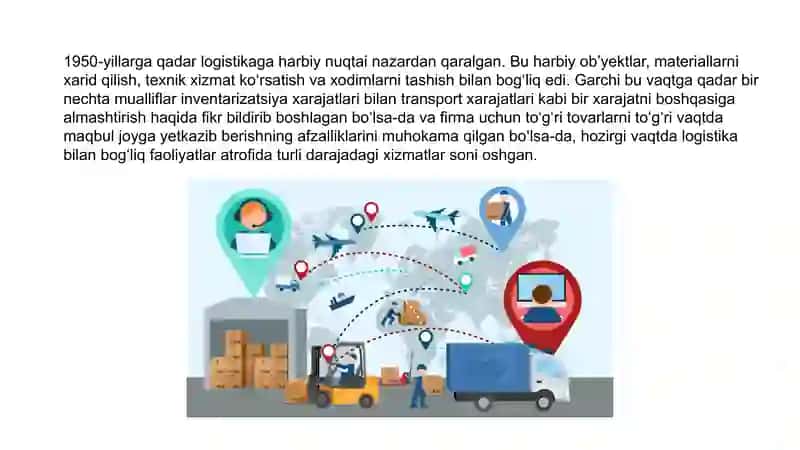 Logistikani boshqarishning uslubiy jihatlari 2
