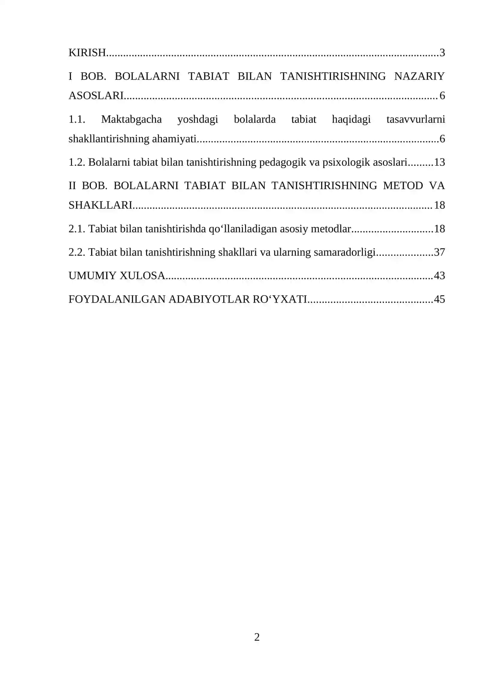 Bolalarni tabiat bilan tanishtirish 2