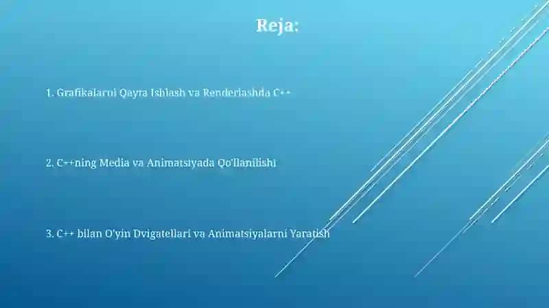 C++ tilida media va animatsiya 2