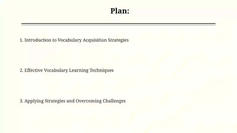 Lecture 5. Vocabulary acquisition strategies 2