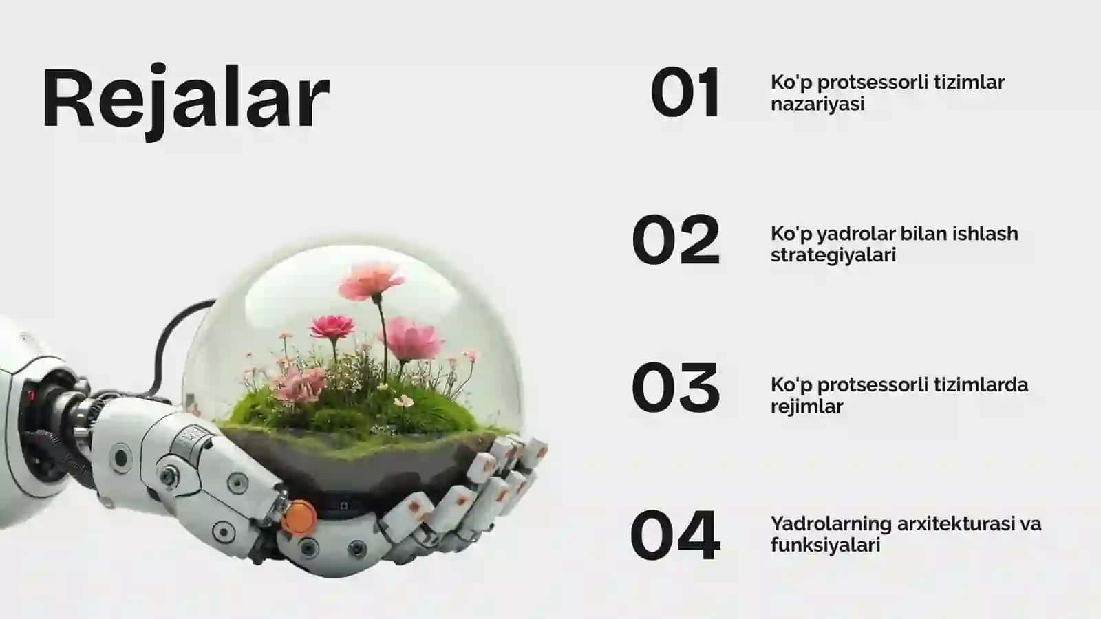 Ko'p protsessorli operatsion tizim yadrosi 2