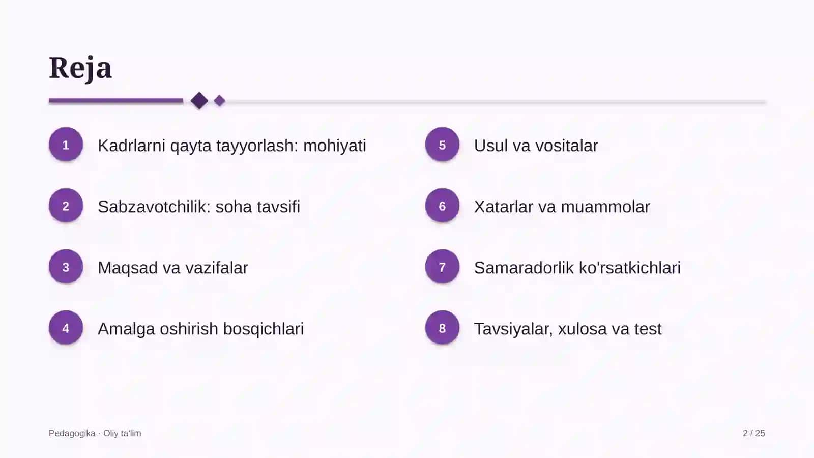 sabzavotchilikda kadrlarni qayta tayyorlash 8405 2