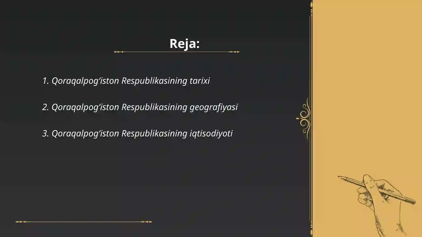 Qoraqalpogʻiston Respublikasining Tarixi 2