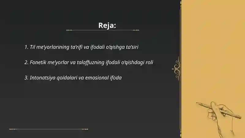 Til meʼyorlari va ularning ifodali o‘qishga taʼsiri 2