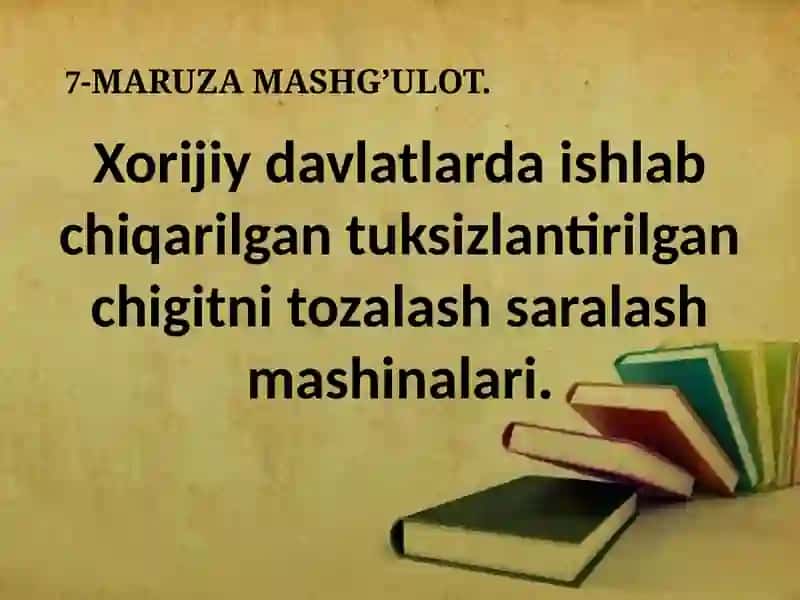 Yengil sanoat va to'qimachilik fakulteti 2