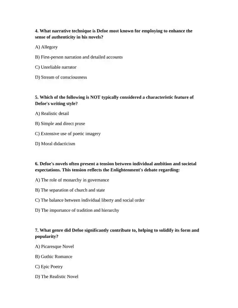 English enlightenment. d.defoʼs literary creativity 2